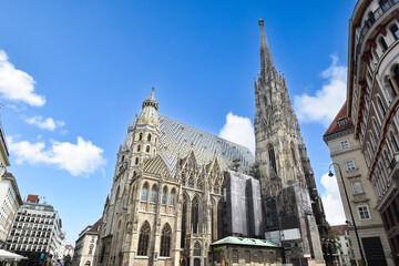 世界遺産のウイーンのシュテファン大聖堂