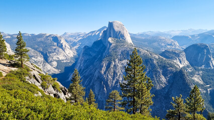 The Half Dome in Yosemite National Park, USA