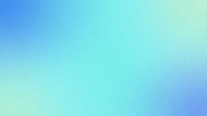 Noise grain background with turquoise blue green gradient mixing for minimal cool trendy design