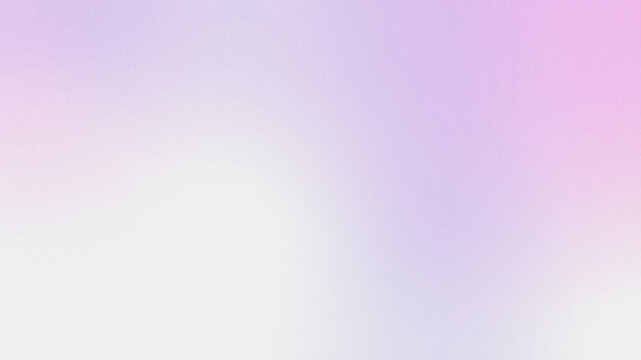 Soft noise gradient background fading from pastel violet to white for dreamy elegant ethereal concept design