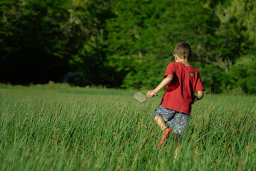 boy in the grass