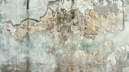 Keuken achterwand Verweerde muur Old wall appearance  © AkuAku