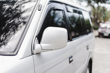Car Side View Mirror from front