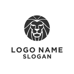 black lion head logo