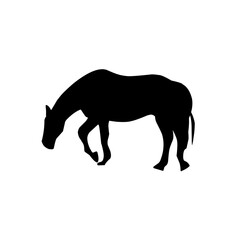 Farm Animal Silhouette collection vecto