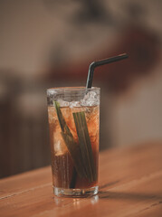 Lemon Grass Iced Coffee Filipino Style