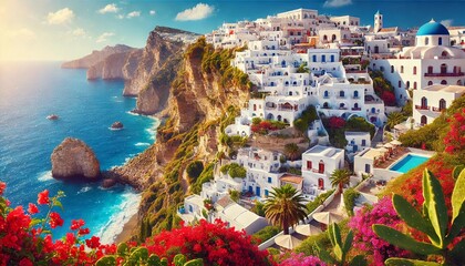 Picture a colorful village clinging to a cliffside overlooking the sparkling Mediterranean Sea in Italy's Cinque Terre