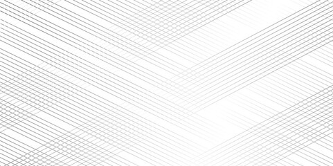 Fototapeta premium Abstract background wave line elegant white striped diagonal line technology concept web texture. Vector gradient gray line pattern Transparent monochrome striped texture, minimal background.