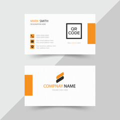 Stylish Business Card, modern visiting card template . business and personal use.