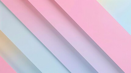 Fototapeta premium Abstract Background with Diagonal Pastel Stripes