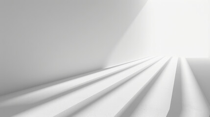 clean, minimalist white background with subtle shadows and gradients