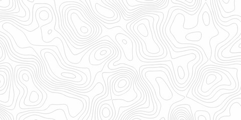 White wave line grid map and Topographic contour map lines. Seamless pattern with lines Topographic map. Geographic mountain relief diagram striped diagonal line wave carve pattern.	
 