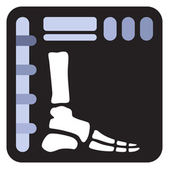 X ray Roentgen Radiography of Foot icon