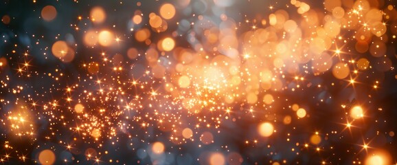 Obraz premium Sparkling New Year 2025 With Fireworks