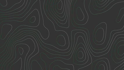 Abstract pattern with lines. Background of the topographic map. Topographic wavy black and white mountain surface, geometric black wave curve lines texture.