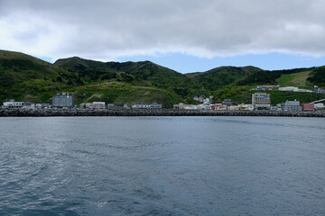 【北海道】船から見る礼文島