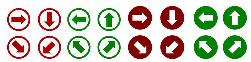 Click here button with arrow pointer clicks icon.Web button with arrow pointer action. Click here, UI button concept. Replaceable vector design.