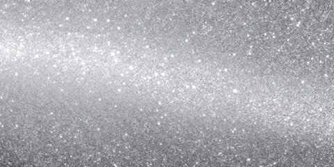 Fototapeta premium Sparkling Silver Glitter Background
