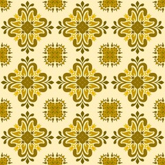 seamless pattern with flowers