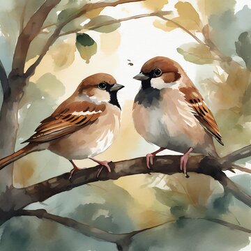 Two Sparrow