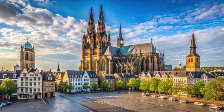 Catholic church of St. Severin in Cologne, Germany, St. Severin, Cologne, Germany, architecture, church, cathedral
