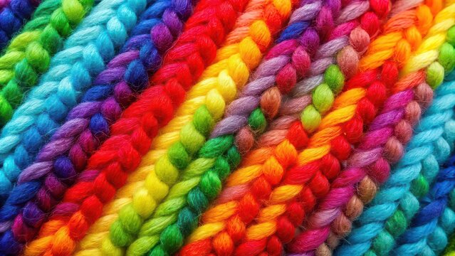 Close up image of colorful woolen spectrum background, wool, texture, fabric, close up, colorful, spectrum, background, material