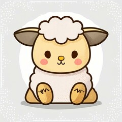 ヒツジ　イラスト　素材
