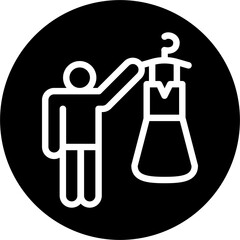 Fashion Styling Line White Circle Black