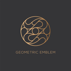 Geometric emblem