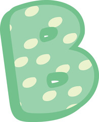 Cute Alphabet Vector