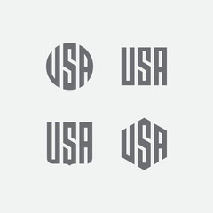 USA badges