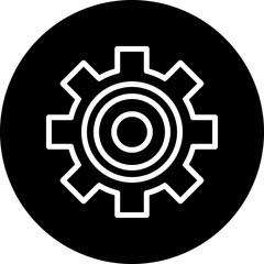 Configuration Vector Line Icon Design