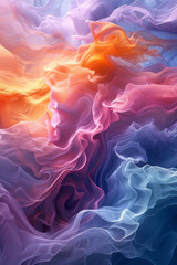 Tranquil Abstract Gradient Art