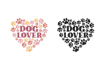 dog lover retro design for t-shirts, tote bags, cards, frame artwork, phone cases, bags, mugs, stickers, tumblers, print, etc.
