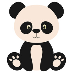 Cute Wildlife Animal Characters. Vector Illustration in Cartoon Style.