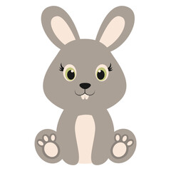 Cute Wildlife Animal Characters. Vector Illustration in Cartoon Style.