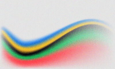 Olympic games grainy gradient background, colorful design element. Vector illustration