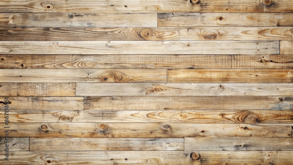 Wall mural rustic weathered wood background with a light wood abstract floor texture featuring natural patterns