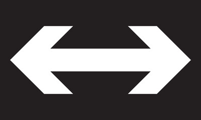  Dual semi circle arrow. white arch double arrow. Arrow pointer vector icon isolated on white background. Vector illustration. eps 10