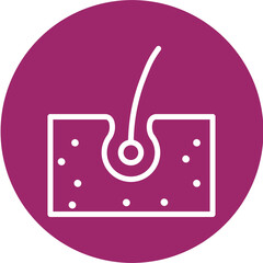 Scalp Care Line White Circles Multicolors