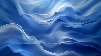 Obraz premium Modern and luxurious blue background for contemporary wAbstract background with dark blurred blue lines and waves , Fractal composition of shadows and lightsallpapers, 