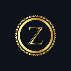 Set of letter Z minimal logo icon design template elements
