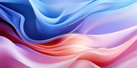 Fototapeta premium Abstract Colorful Wavy Pattern
