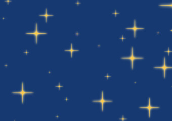 seamless background with stars