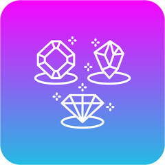 Magic diamonds Icon