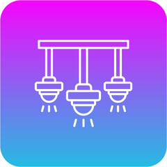 Ceiling lamp Icon