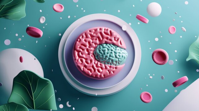 Structure of a eukaryotic cell, showcasing nucleus, endoplasmic reticulum, Golgi apparatus, lysosomes, within a cellular biology framework, detailed and vibrant