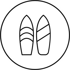 Surfboard Icon