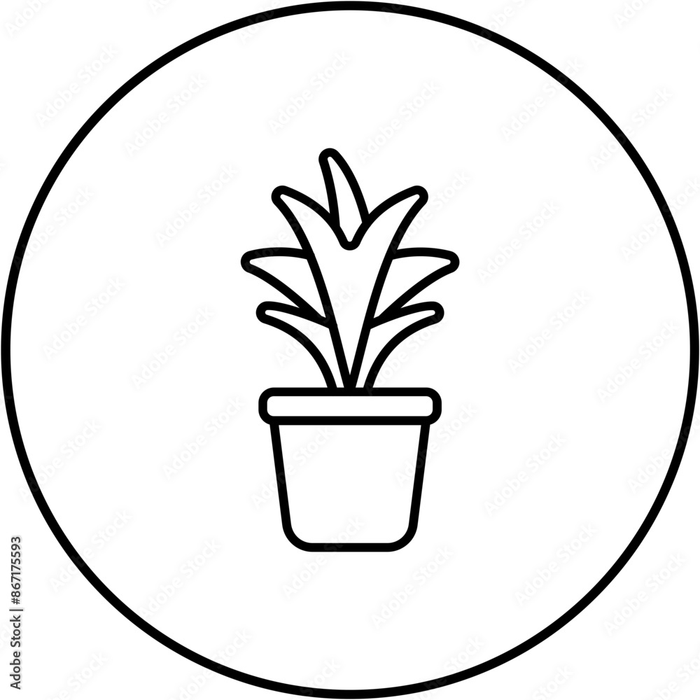 Canvas Prints plant icon