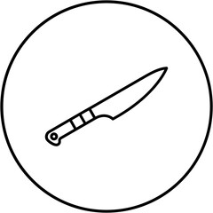 Obraz premium Knife Icon